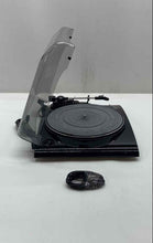 Load image into Gallery viewer, Ion Black Profile Pro USB Turntable Home Stereo System With Input Not Tested
