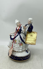 Load image into Gallery viewer, Arnart Imports Porcelain Victorian Dancing Couple Musical Figurine With COA
