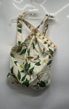 Load image into Gallery viewer, Filomena Fernandez Womens Multicolor Leaf Print Sleeveless Blouse Top No Size
