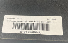 Load image into Gallery viewer, Craftsman Model 646.10659 Black Buffer Polisher Not Tested Not Wired
