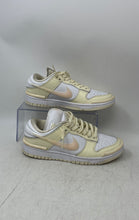 Load image into Gallery viewer, Nike Womens Dunk Low Twist DZ2794-104 White Yellow Lace-Up Sneaker Shoes Size 7
