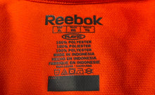 Load image into Gallery viewer, Reebok Mens PlayDry Orange NFL Miami Dolphins Short Sleeve Polo Shirt Size XL
