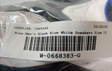 Load image into Gallery viewer, Nike Mens Air Monarch IV 415445-002 Black Blue White Sneakers Shoes Size 10
