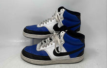 Load image into Gallery viewer, Nike Mens Court Vision Mid Game White Blue Black Lace-Up Sneaker Shoes Size 8
