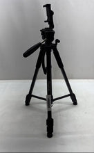 Load image into Gallery viewer, Regetek Black 3-Way Pan Head Leg Angle Adjustment Portable Tripod For Camera
