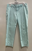 Load image into Gallery viewer, Banana Republic Womens Light Green Hampton Fit Cropped Pants Size 6
