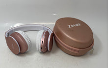 Load image into Gallery viewer, Zihnic Model WH-816 Pink Wireless Bluetooth Over-Ear Headphones Not Tested
