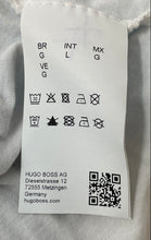 Load image into Gallery viewer, Hugo Boss Mens White Botanical Logo Cotton Short Sleeve Graphic T-Shirt Size L
