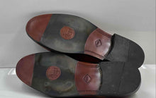 Load image into Gallery viewer, Stanley Blacker Mens Brown Leather Wingtip Slip-On Loafer Shoes Size 10M
