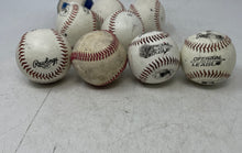 Load image into Gallery viewer, Lot Of 9 Pcs Assorted Mixed Variety White Official League Baseball Balls
