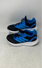 Load image into Gallery viewer, Adidas Boys Runfalcon 5 JP9399 Black Blue Lace-Up Running Shoes Size 13 1/2 K
