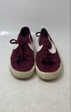 Load image into Gallery viewer, Nike Mens Court Legacy Canvas CW6539-601 Red Beige Lace-Up Sneaker Shoes Size 9
