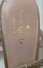 Load image into Gallery viewer, Kate Spade New York Womens Feodora Gold Stiletto Strappy Heels Size 8.5M
