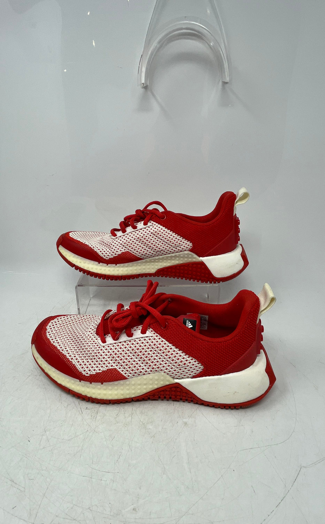 Adidas Boys Lego X Sport Pro GZ2415 Red White Lace-Up Sneaker Shoes Size 6.5