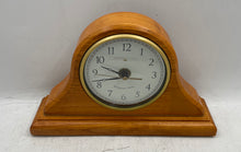 Load image into Gallery viewer, Savannah Row Westminster Chime Analog Wooden Mantel Clock Not Tested
