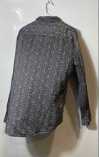 Load image into Gallery viewer, Armani Exchange Mens Black &amp; White Printed Long Sleeve Button-Up Shirt Size XL
