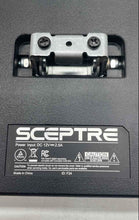 Load image into Gallery viewer, Sceptre F24 Black HDMI VGA Audio Out DC 12V Monitor Missing Part Not Tested
