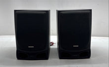 Load image into Gallery viewer, Lot Of 2 Pcs Aiwa SX-NV20 Black 40W Power Bookshelf Speaker System Not Tested
