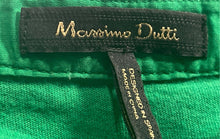 Load image into Gallery viewer, Massimo Dutti Womens Green Sleeveless Split Neck Blouse Top Size Large
