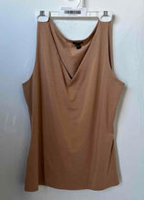Load image into Gallery viewer, Express Womens Brown Sleeveless V-Neck Pullover Blouse Top Size Medium
