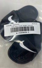Load image into Gallery viewer, Nike Boys Kawa BV1094-001 Black Slip-On Open Toe Slide Sandals Size 5C
