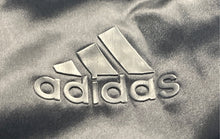 Load image into Gallery viewer, Adidas Womens Black Long Sleeve Pockets Full-Zip Bomber Jacket Size Small
