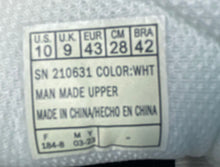 Load image into Gallery viewer, Skechers Mens Verloma Bening 210631 White Low Top Lace-Up Sneaker Shoes Size 10
