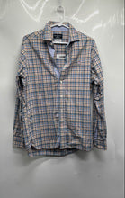 Load image into Gallery viewer, Psycho Bunny Mens Multicolor Plaid Long Sleeve Button-Up Shirt Size Medium
