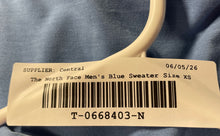 Load image into Gallery viewer, The North Face Womens Blue Raglan Sleeve Adventure Sun Pullover Hoodie Size XS
