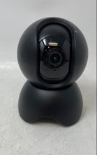 Load image into Gallery viewer, Black Indoor Pan And Tilt Zoom Wireless Home Security IP Camera Untested
