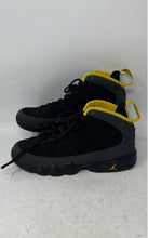 Load image into Gallery viewer, Nike Kids Air Jordan 9 Retro Yellow Black Lace-Up Basketball Shoes Size 6.5Y
