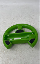 Load image into Gallery viewer, Nintendo Wii Green Steering Wheel Controller For Madagascar Kartz Game
