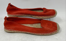 Load image into Gallery viewer, Michael Kors Womens Orange Leather Round Toe Espadrilles Flats Size 7M

