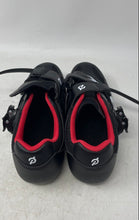 Load image into Gallery viewer, Peloton Unisex Black Printed Hook And Loop Sports Cycling Shoes Size EU 40
