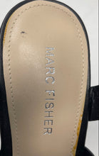 Load image into Gallery viewer, Marc Fisher Womens Fynlee Black Leather Block Heel Strappy Sandals Size 8M
