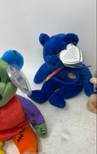 Load image into Gallery viewer, Set Of 5 Pieces Ty Beanie Baby Collectible Mixed Stuffed Animals Plush Toys
