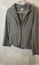 Load image into Gallery viewer, A New Day Womens Gray Notch Lapel Single-Breasted One-Button Blazer Size XS
