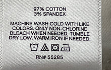Load image into Gallery viewer, Express Mens White Slash Pockets Button Front Belt Loops Chino Shorts Size 36
