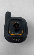 Load image into Gallery viewer, Intex Black Portable Mini USB Air Pump With Cable In Box Not Tested
