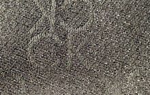 Load image into Gallery viewer, Calvin Klein Womens Black Metallic Sparkle Fringe Edge Rectangle Scarf
