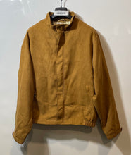 Load image into Gallery viewer, Classy Rider Mens Brown Long Sleeve Pockets Full-Zip Bomber Jacket Size Large
