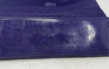 Load image into Gallery viewer, Michael Kors Womens Jet Set Purple Signature Embossed Double Handle Tote Bag
