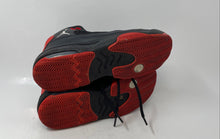 Load image into Gallery viewer, Nike Kids Air Jordan Max Aura 2 Black Red Mid Toe Basketball Shoes Size 7Y
