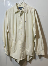 Load image into Gallery viewer, Ralph Lauren Mens Blake Beige Cotton Long Sleeve Button-Up Shirt Size Large
