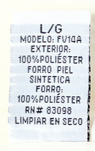 Load image into Gallery viewer, CI Sono By Cavalini Womens Cream Collarless Open Front Faux Fur Vest Jacket Sz L
