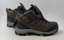 Load image into Gallery viewer, Skechers Mens Relment Pelmo 64869 Brown Suede Waterproof Hiking Boots Size 9.5
