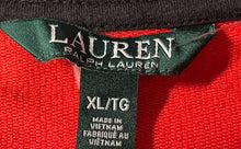 Load image into Gallery viewer, Lauren Ralph Lauren Womens Red Regular Fit Long Sleeve Full-Zip Jacket Size XL

