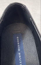 Load image into Gallery viewer, Giorgio Brutini Mens Black Leather Lace-Up Almond Toe Derby Dress Shoes Size 11M
