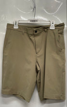 Load image into Gallery viewer, Lululemon Mens Commission Brown Flat Front Slash Pocket Chino Shorts Size 32
