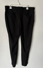 Load image into Gallery viewer, Perry Ellis Portfolio Mens Black Slash Pockets Straight Leg Dress Pants Sz 38x32
